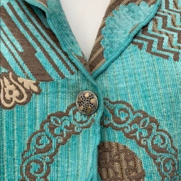 Khangura tapestry blazer Size M - Picture 4 of 7